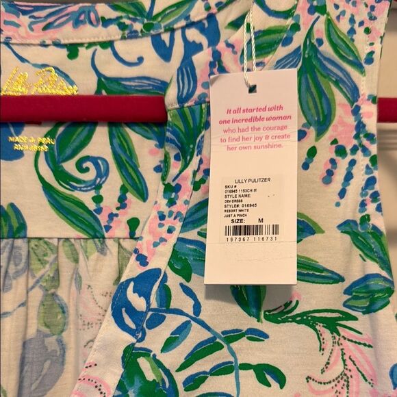 NWT Lilly Pulitzer Dev Dress Medium - Picture 2 of 4